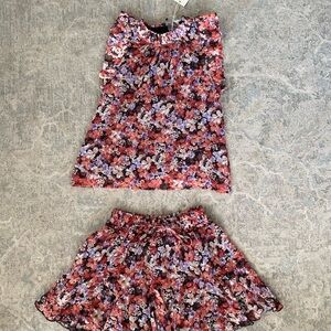 VICI matching skirt set